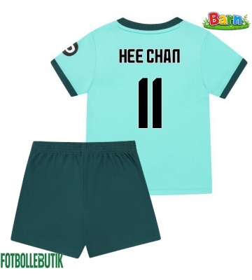 Wolves Hee-chan Hwang #11 Bortaställ Barn 2025-26 Kortärmad (+ Korta byxor)